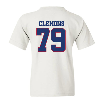 Arkansas - NCAA Football : Josiah Clemons - Classic Shersey Youth T-Shirt-1
