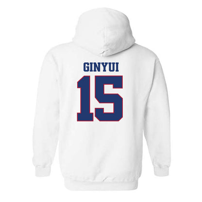 Arkansas - NCAA Football : Nsongbeh Ginyui - Classic Shersey Hooded Sweatshirt-1