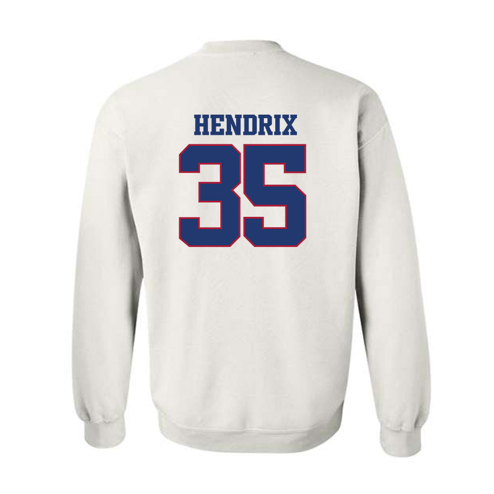 Arkansas - NCAA Football : Hutson Hendrix - Classic Shersey Crewneck Sweatshirt-1