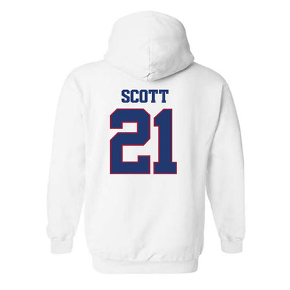 Arkansas - NCAA Football : Tyler Scott - Classic Shersey Hooded Sweatshirt-1