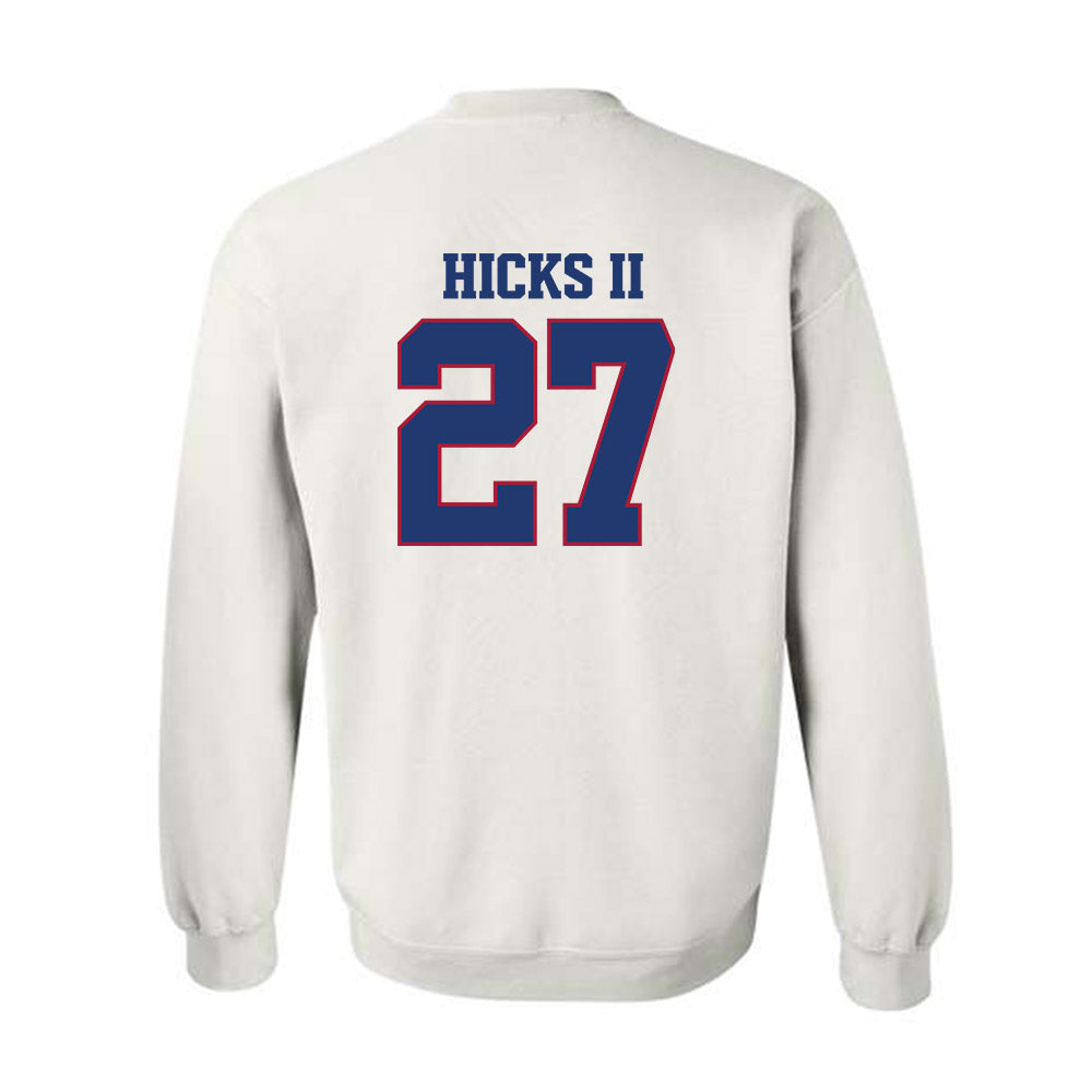 Arkansas - NCAA Football : LaMarcus Hicks II - Classic Shersey Crewneck Sweatshirt-1
