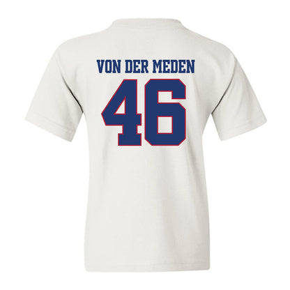 Arkansas - NCAA Football : Charlie von der Meden - Classic Shersey Youth T-Shirt-1