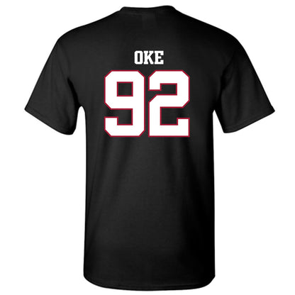 Arkansas - NCAA Football : David Oke - Classic Shersey T-Shirt-1