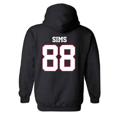 Arkansas - NCAA Football : Xadavien Sims - Classic Shersey Hooded Sweatshirt-1