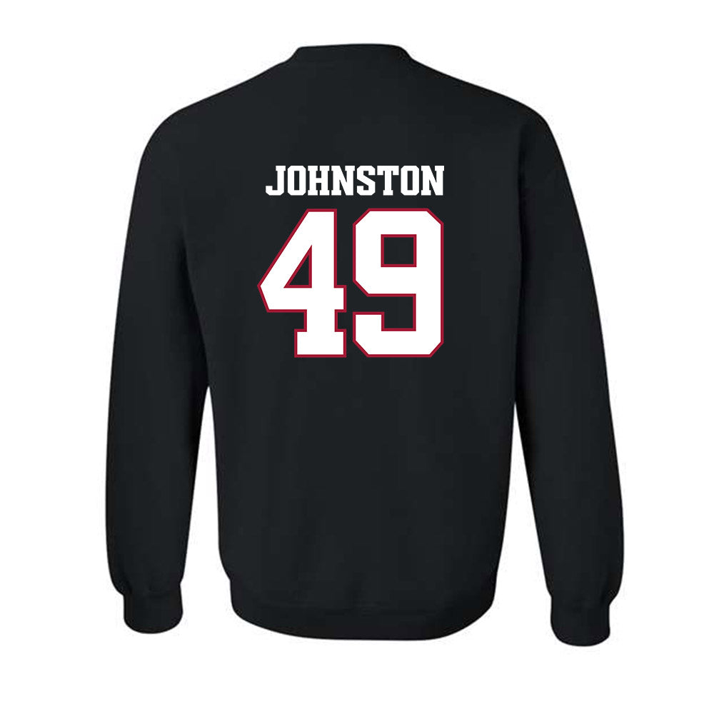 Arkansas - NCAA Football : Adam Johnston - Classic Shersey Crewneck Sweatshirt-1