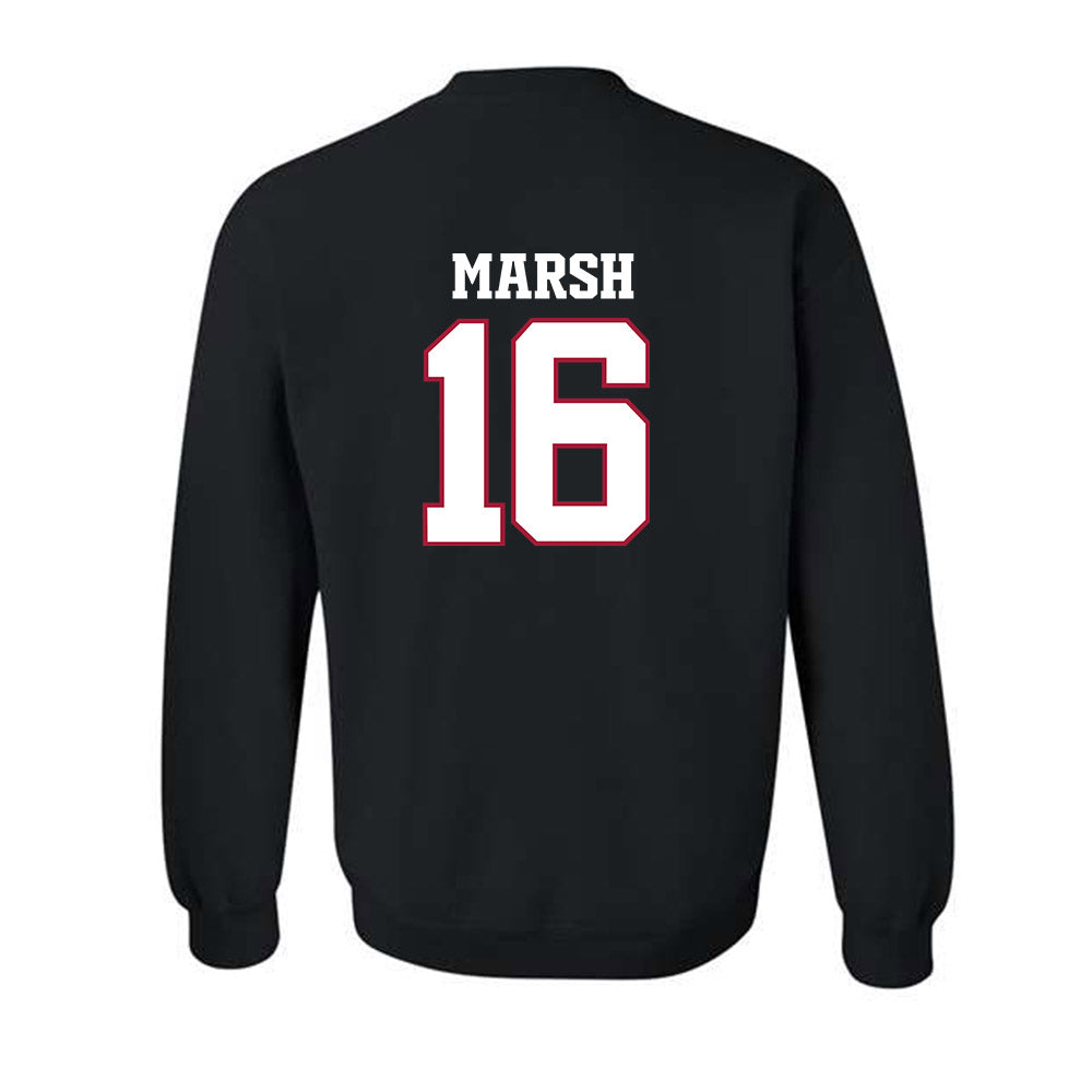 Arkansas - NCAA Football : Kourtlan Marsh - Classic Shersey Crewneck Sweatshirt-1