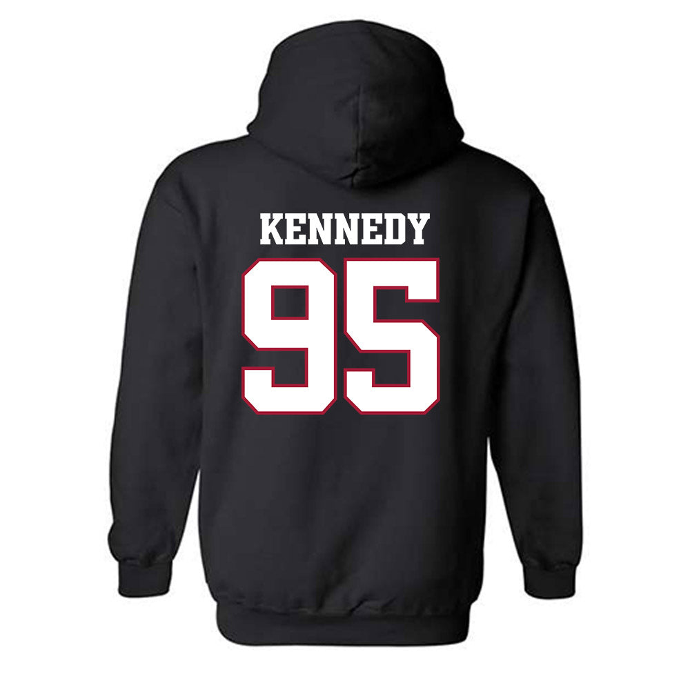 Arkansas - NCAA Football : Anthony Kennedy - Classic Shersey Hooded Sweatshirt-1