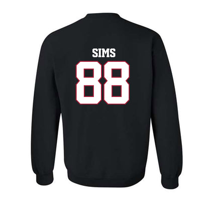 Arkansas - NCAA Football : Xadavien Sims - Classic Shersey Crewneck Sweatshirt-1