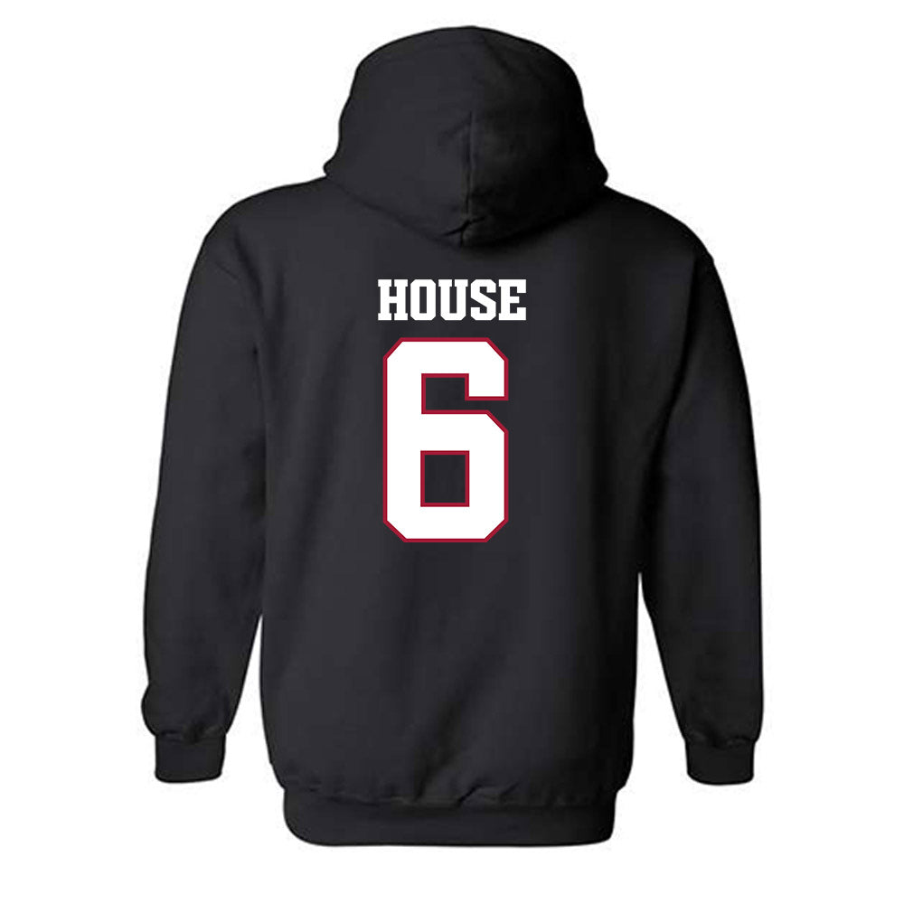 Arkansas - NCAA Football : Khmori House - Classic Shersey Hooded Sweatshirt-1