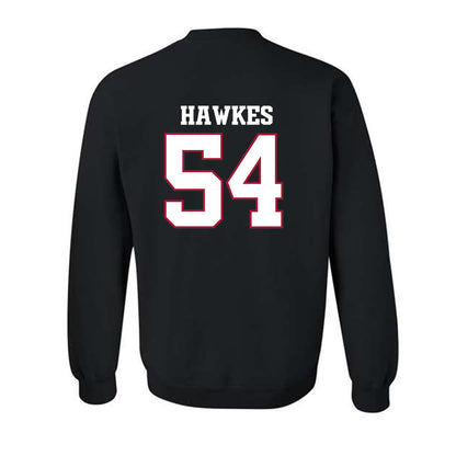 Arkansas - NCAA Football : Adam Hawkes - Classic Shersey Crewneck Sweatshirt-1