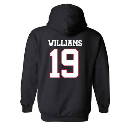 Arkansas - NCAA Football : Kyndrick Williams - Classic Shersey Hooded Sweatshirt-1