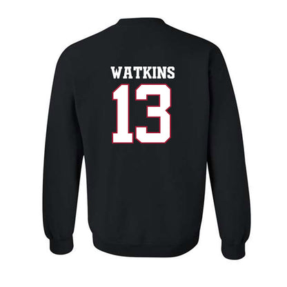 Arkansas - NCAA Football : Jelani Watkins - Classic Shersey Crewneck Sweatshirt-1