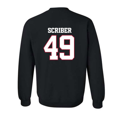 Arkansas - NCAA Football : Braxton Scriber - Classic Shersey Crewneck Sweatshirt-1