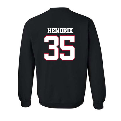 Arkansas - NCAA Football : Hutson Hendrix - Classic Shersey Crewneck Sweatshirt-1