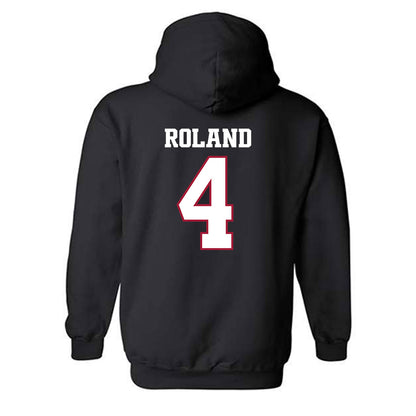 Arkansas - NCAA Football : Lakhi Roland - Classic Shersey Hooded Sweatshirt-1