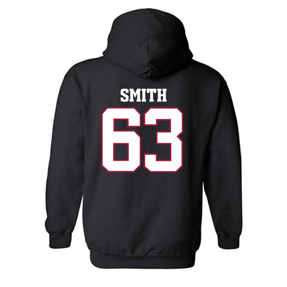 Arkansas - NCAA Football : Hugh Smith - Classic Shersey Hooded Sweatshirt-1