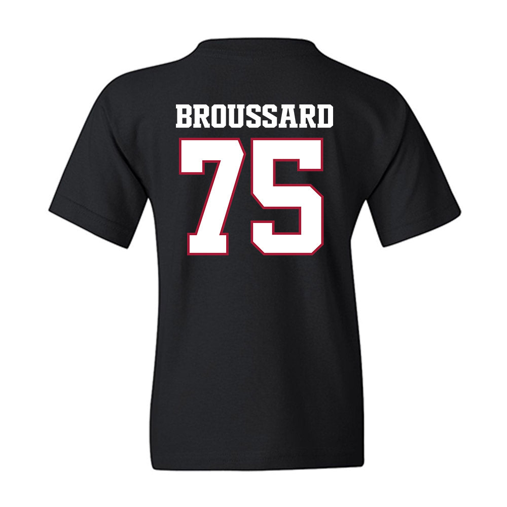 Arkansas - NCAA Football : Kavion Broussard - Classic Shersey Youth T-Shirt-1