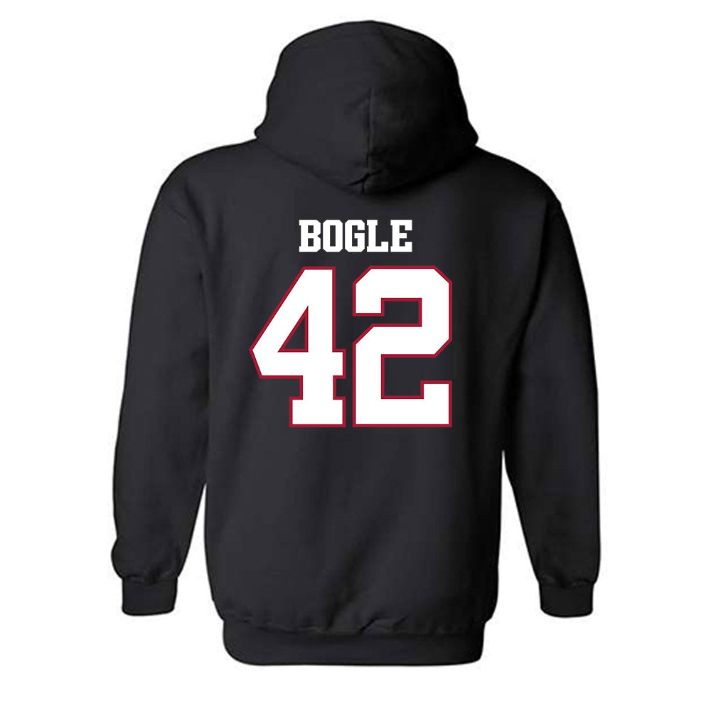 Arkansas - NCAA Football : Ben Bogle - Classic Shersey Hooded Sweatshirt-1