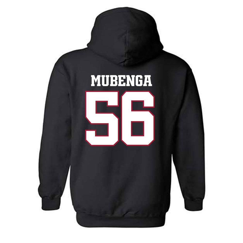 Arkansas - NCAA Football : Ben Mubenga - Classic Shersey Hooded Sweatshirt-1