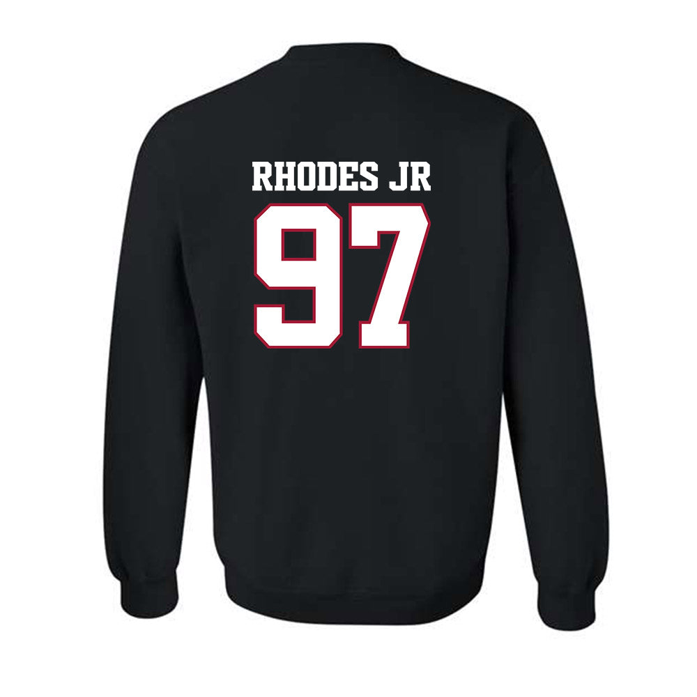 Arkansas - NCAA Football : Quincy Rhodes Jr. - Classic Shersey Crewneck Sweatshirt-1
