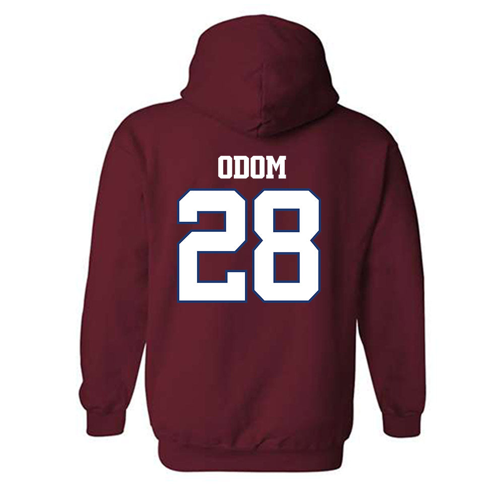 Arkansas - NCAA Football : Trajen Odom - Classic Shersey Hooded Sweatshirt-1
