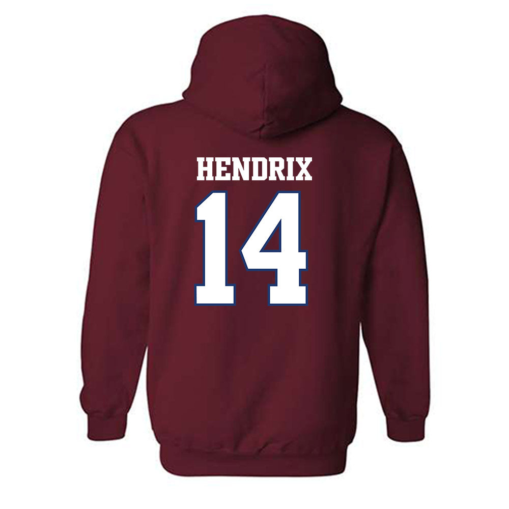 Arkansas - NCAA Football : Hank Hendrix - Classic Shersey Hooded Sweatshirt-1