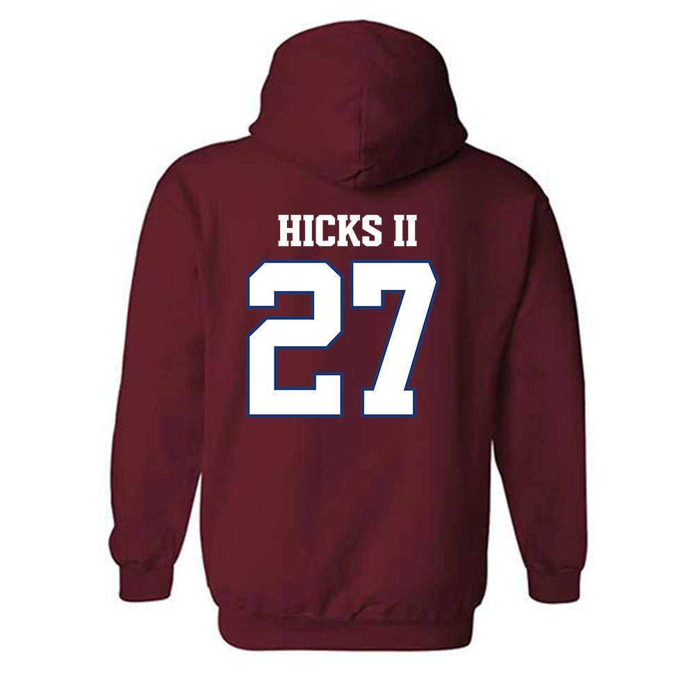 Arkansas - NCAA Football : LaMarcus Hicks II - Classic Shersey Hooded Sweatshirt-1