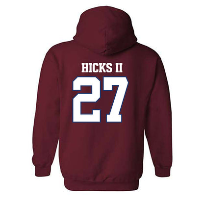 Arkansas - NCAA Football : LaMarcus Hicks II - Classic Shersey Hooded Sweatshirt-1