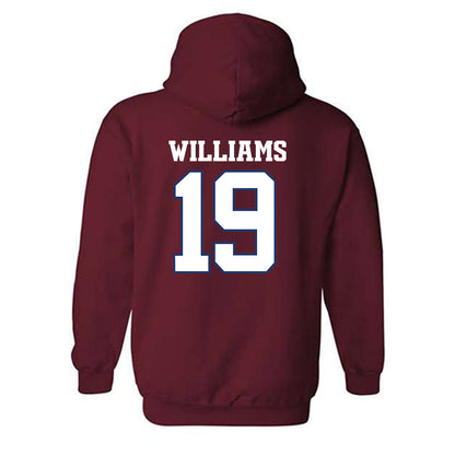 Arkansas - NCAA Football : Kyndrick Williams - Classic Shersey Hooded Sweatshirt-1