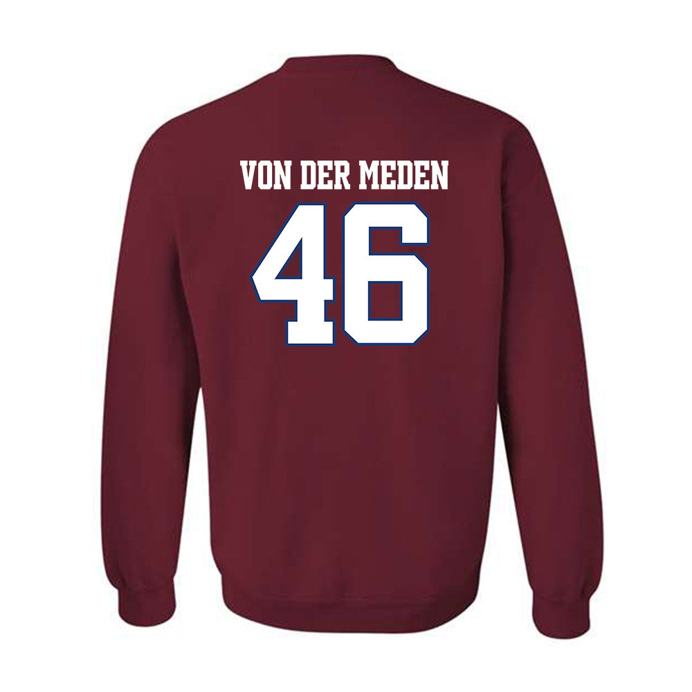 Arkansas - NCAA Football : Charlie von der Meden - Classic Shersey Crewneck Sweatshirt-1