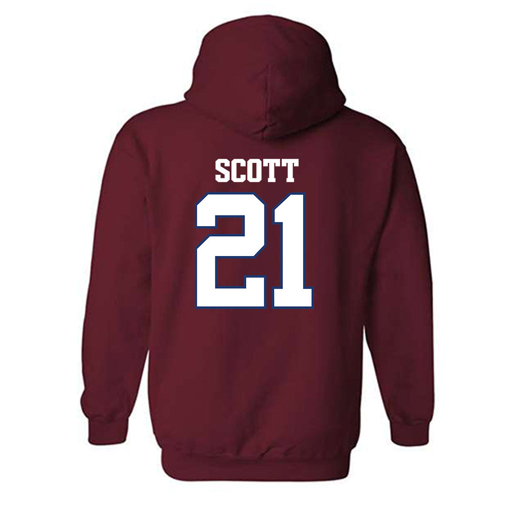 Arkansas - NCAA Football : Tyler Scott - Classic Shersey Hooded Sweatshirt-1