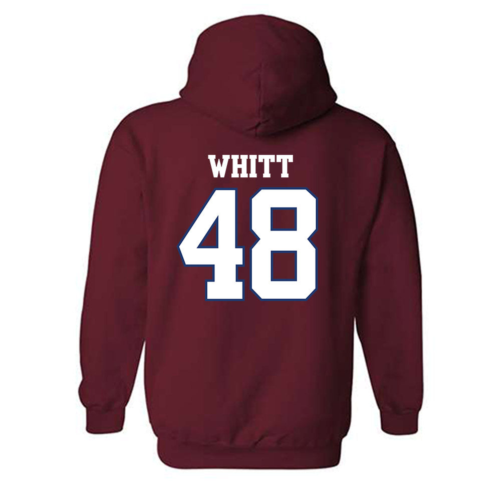 Arkansas - NCAA Football : Joseph Whitt - Classic Shersey Hooded Sweatshirt-1