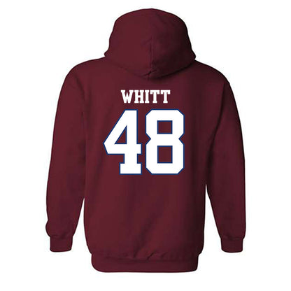 Arkansas - NCAA Football : Joseph Whitt - Classic Shersey Hooded Sweatshirt-1