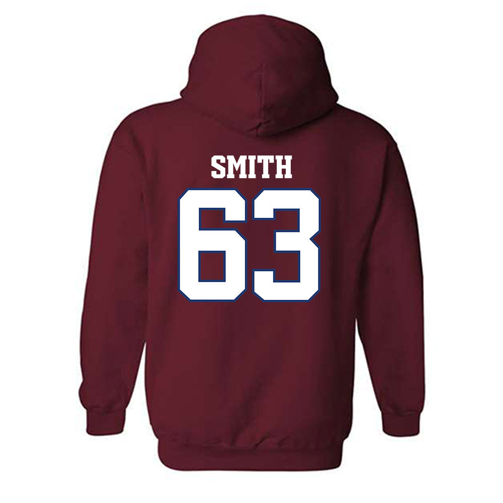 Arkansas - NCAA Football : Hugh Smith - Classic Shersey Hooded Sweatshirt-1