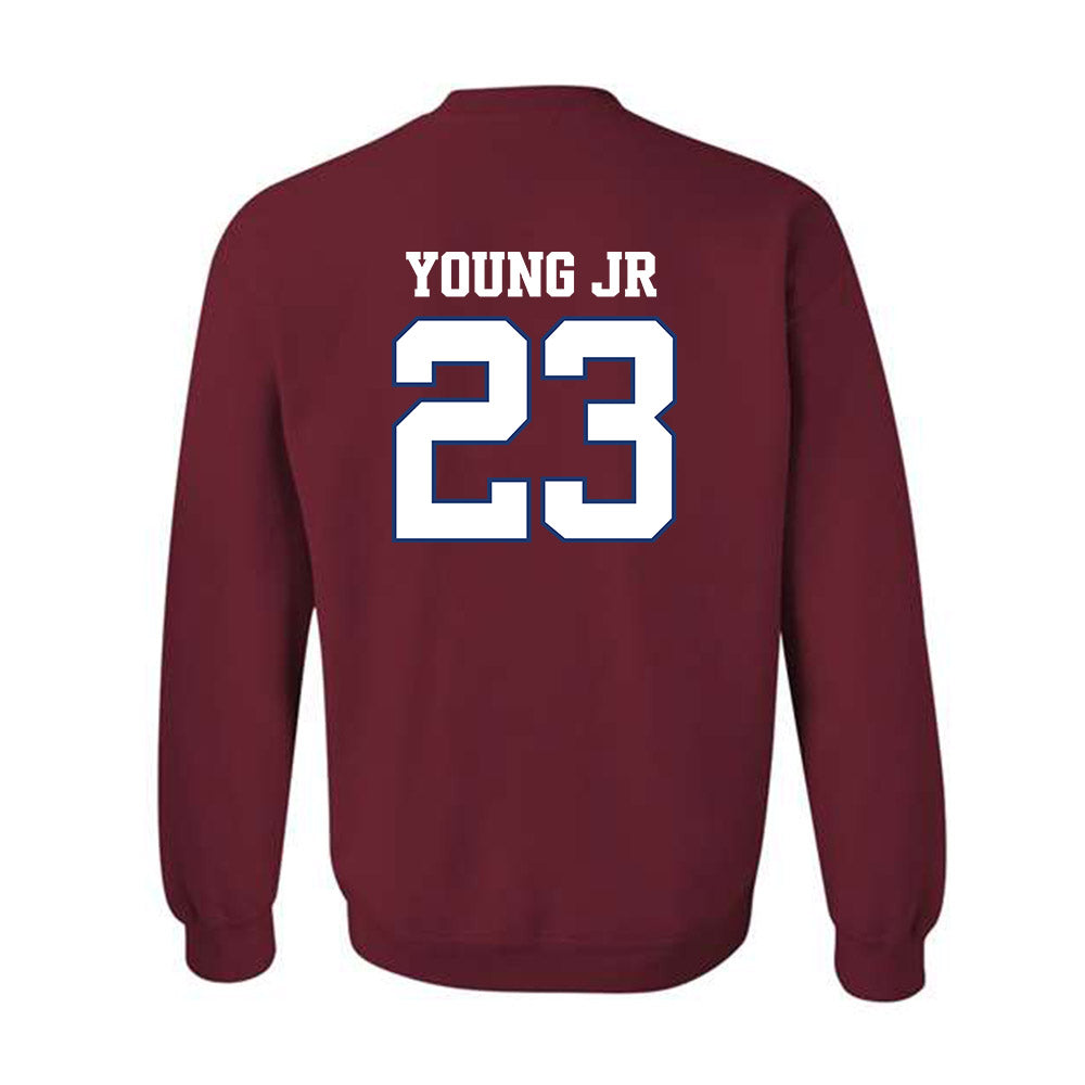 Arkansas - NCAA Football : Kevin Young Jr. - Classic Shersey Crewneck Sweatshirt-1