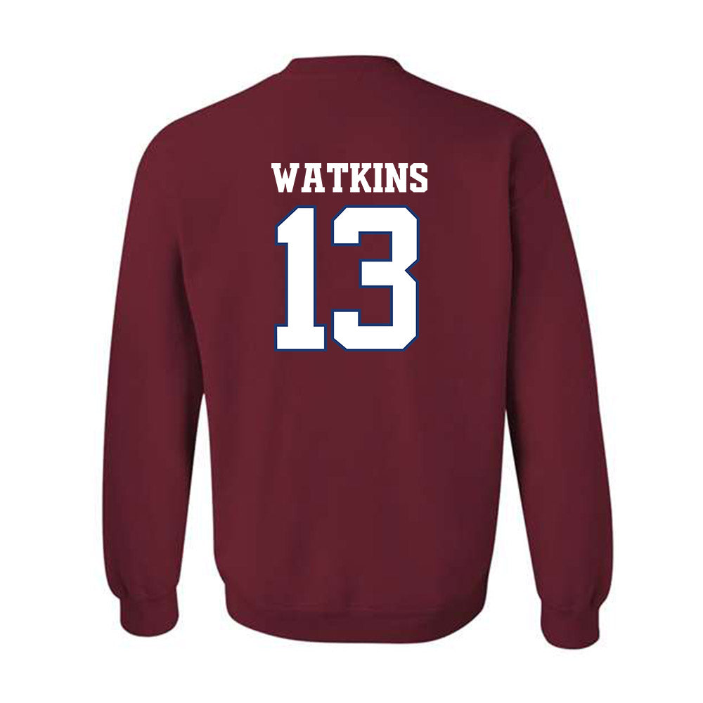 Arkansas - NCAA Football : Jelani Watkins - Classic Shersey Crewneck Sweatshirt-1