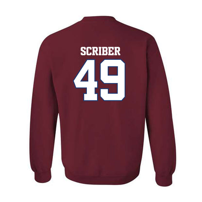 Arkansas - NCAA Football : Braxton Scriber - Classic Shersey Crewneck Sweatshirt-1