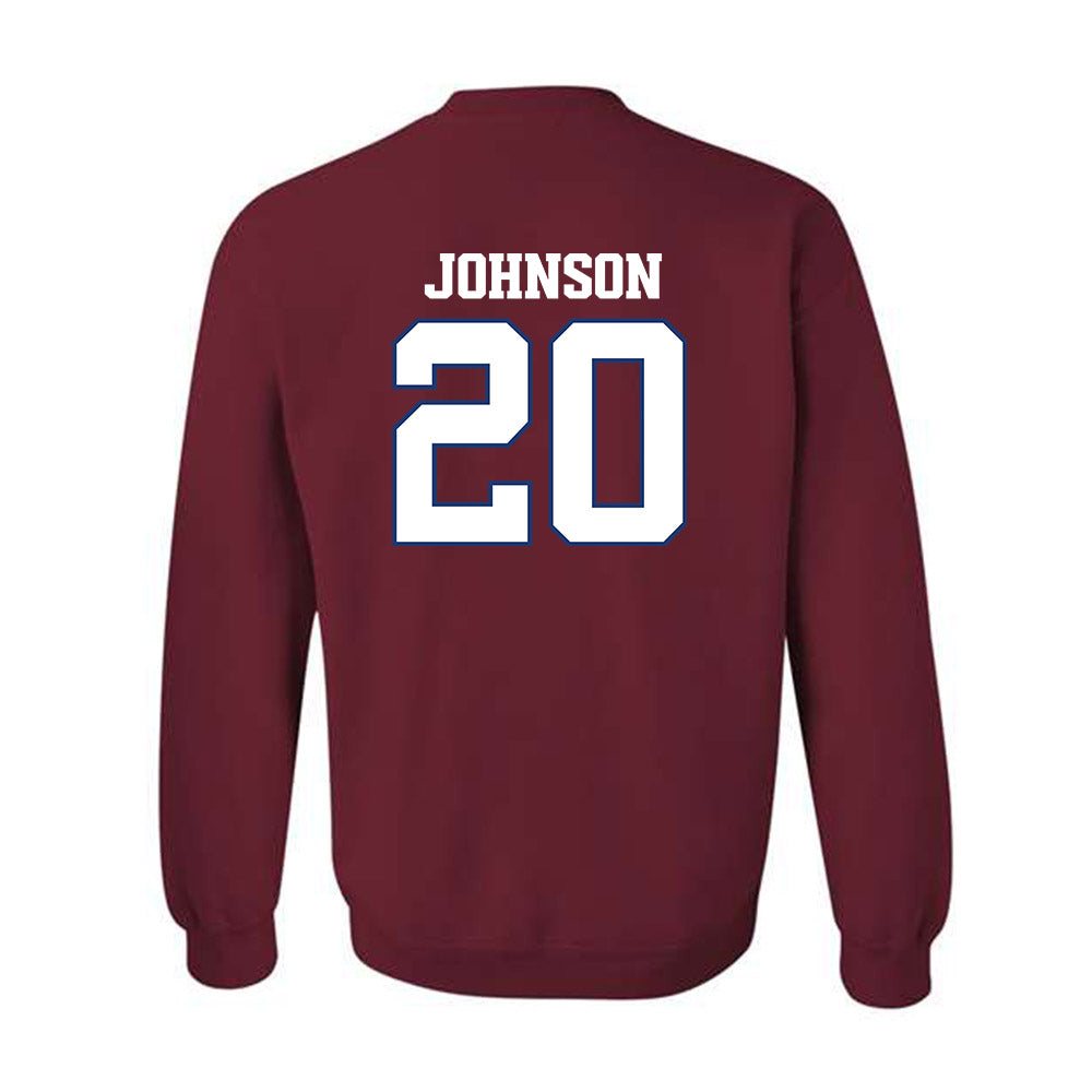 Arkansas - NCAA Football : Jahiem Johnson - Classic Shersey Crewneck Sweatshirt-1