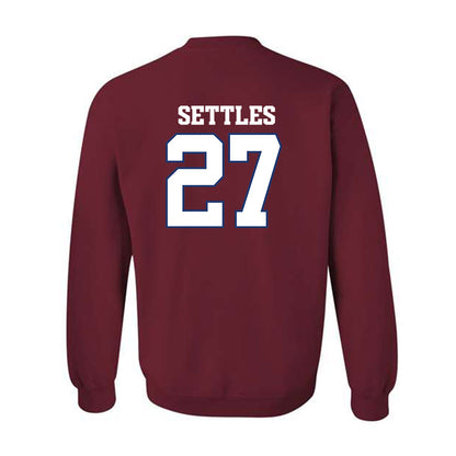 Arkansas - NCAA Football : Cameron Settles - Classic Shersey Crewneck Sweatshirt-1