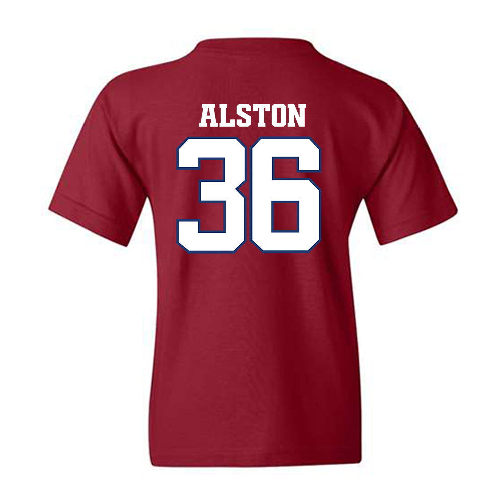 Arkansas - NCAA Football : Brian Alston - Classic Shersey Youth T-Shirt-1