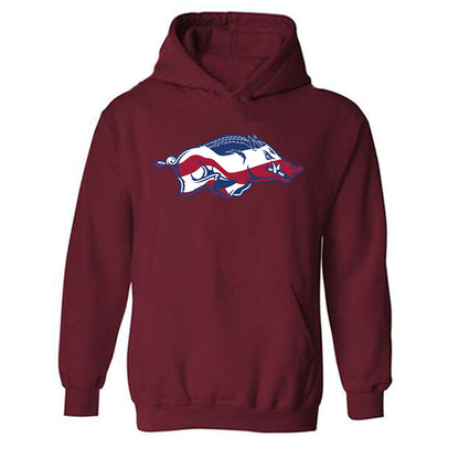 Arkansas - NCAA Football : J’Lynn Allen - Classic Shersey Hooded Sweatshirt-0