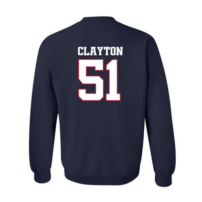 Arkansas - NCAA Football : Carey Clayton - Classic Shersey Crewneck Sweatshirt-1