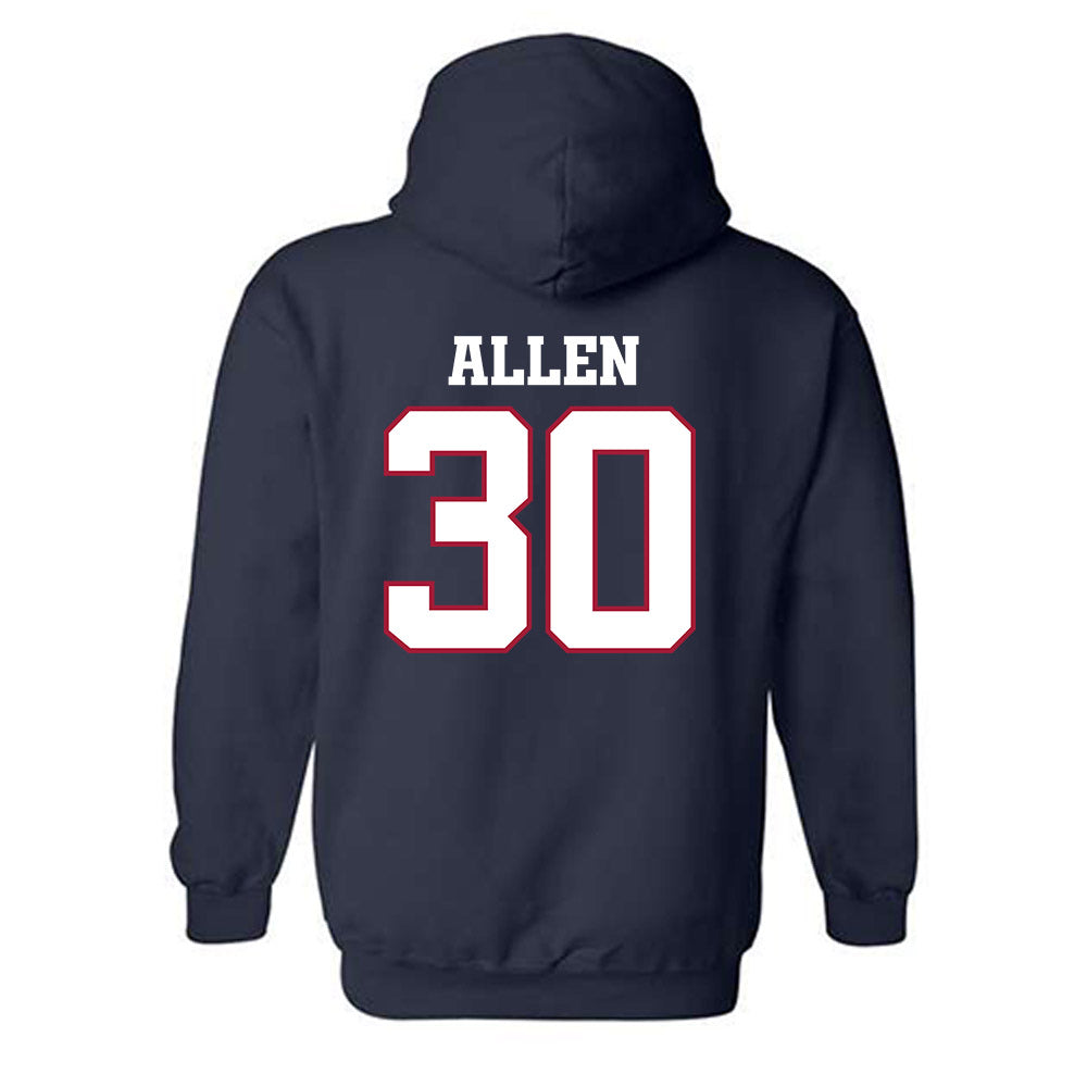 Arkansas - NCAA Football : J’Lynn Allen - Classic Shersey Hooded Sweatshirt-1