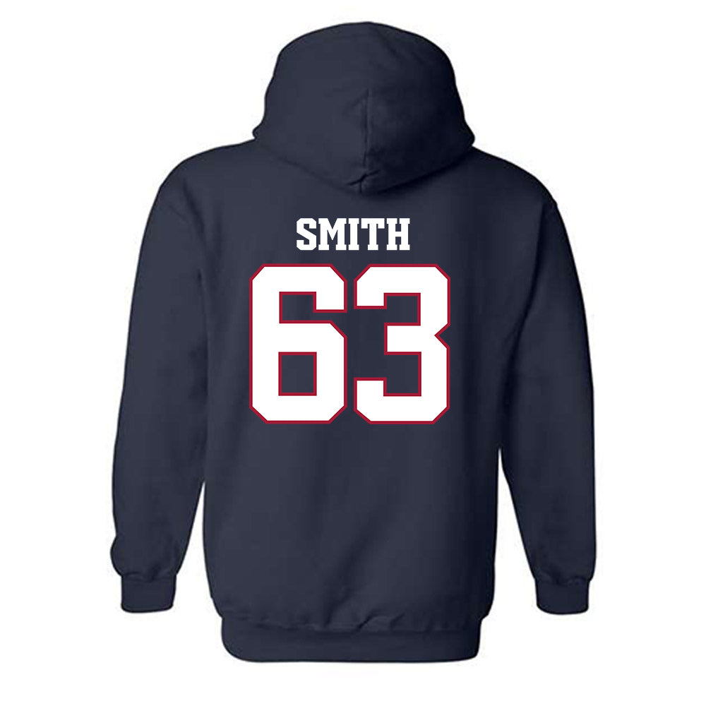 Arkansas - NCAA Football : Hugh Smith - Classic Shersey Hooded Sweatshirt-1