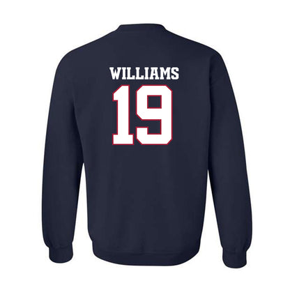 Arkansas - NCAA Football : Kyndrick Williams - Classic Shersey Crewneck Sweatshirt-1