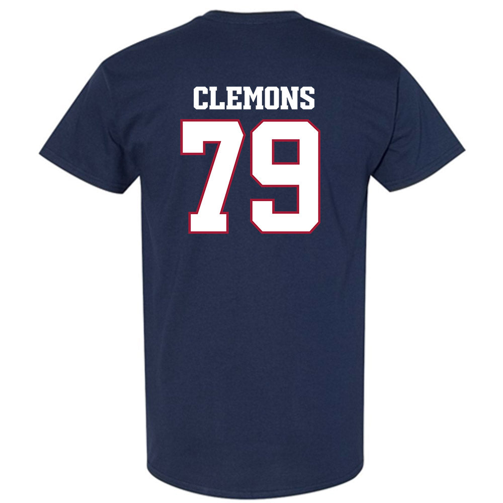Arkansas - NCAA Football : Josiah Clemons - Classic Shersey T-Shirt-1