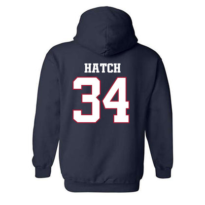 Arkansas - NCAA Football : Jathan Hatch - Classic Shersey Hooded Sweatshirt-1