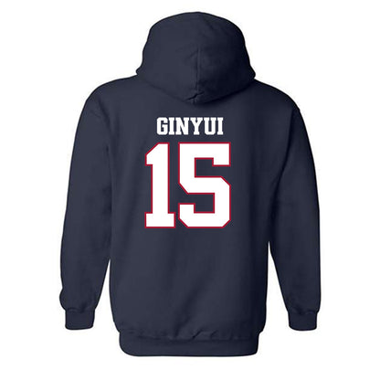 Arkansas - NCAA Football : Nsongbeh Ginyui - Classic Shersey Hooded Sweatshirt-1