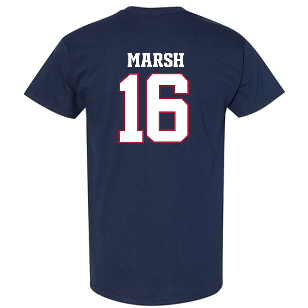 Arkansas - NCAA Football : Kourtlan Marsh - Classic Shersey T-Shirt-1