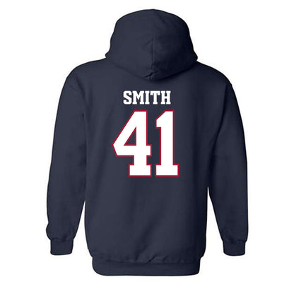 Arkansas - NCAA Football : Connor Smith - Classic Shersey Hooded Sweatshirt-1